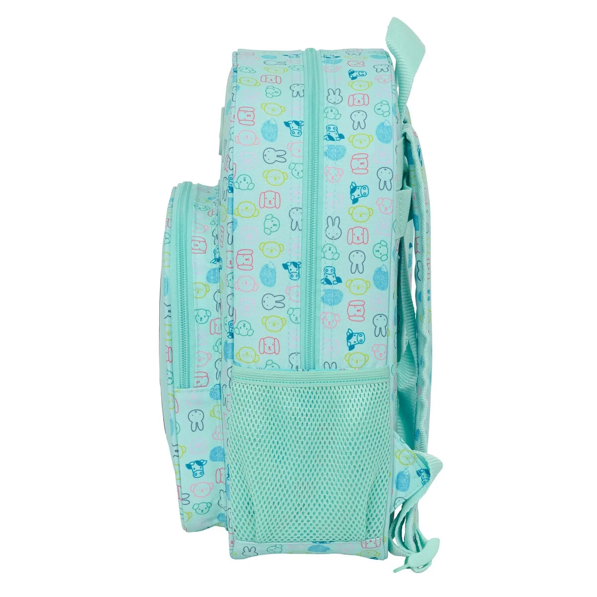 Mochila Escolar Miffy Friends Azul 26 x 34 x 11 cm