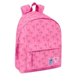 Mochila Escolar Lilo & Stitch Chill Rosa Menta 33 x 42 x 15 cm