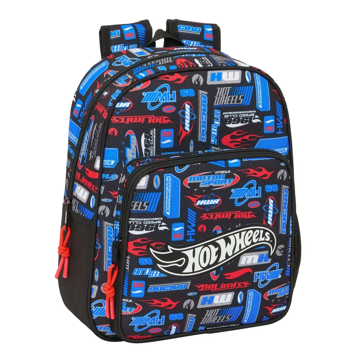 Mochila Escolar Hot Wheels Multicolor 27 x 33 x 10 cm