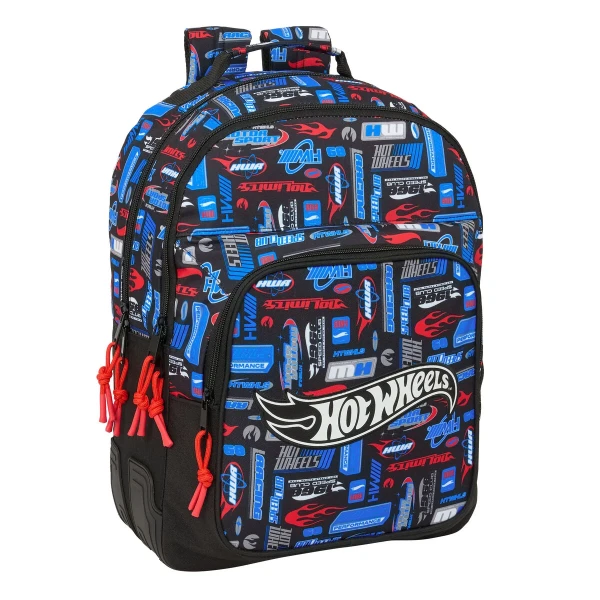 Mochila Escolar Hot Wheels Multicolor 32 x 42 x 15 cm