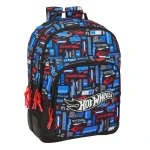 Mochila Escolar Hot Wheels Multicolor 32 x 42 x 15 cm
