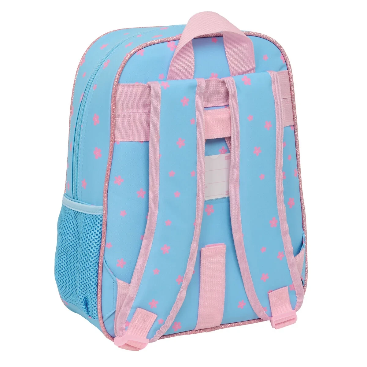 Mochila Escolar Lilo & Stitch Happy Azul cielo 26 x 34 x 11 cm