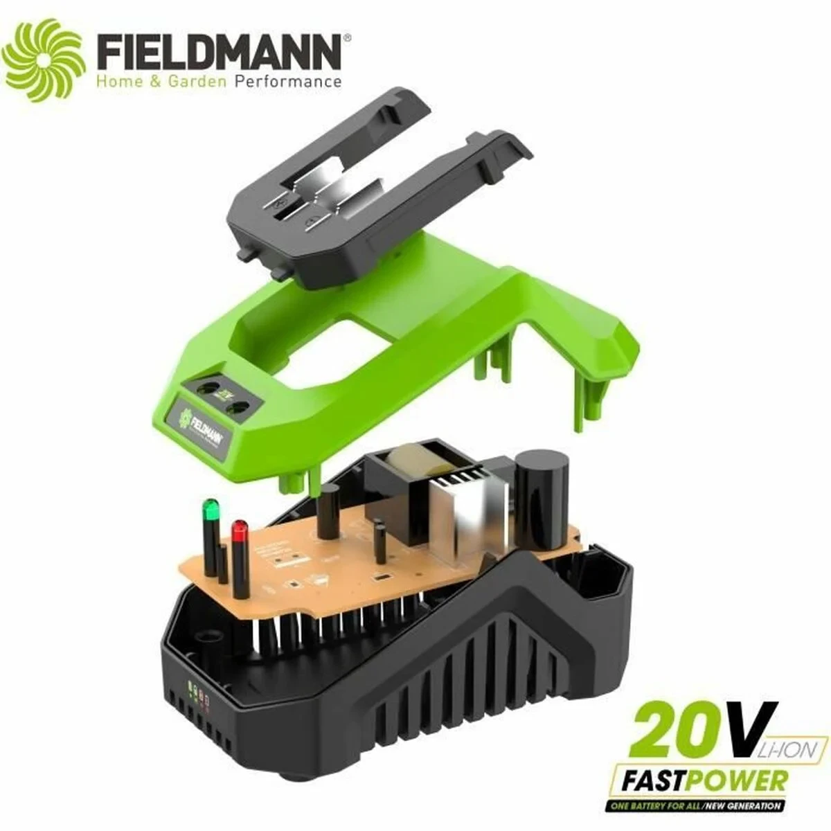 Cargador de Batería Fieldmann