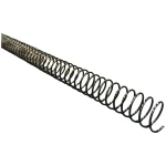Espirales para Encuadernar Yosan 5:1 Negro Metal Ø 10 mm 100 Unidades