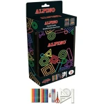Plumier Doble Alpino Multicolor 32 Piezas (12 Unidades)