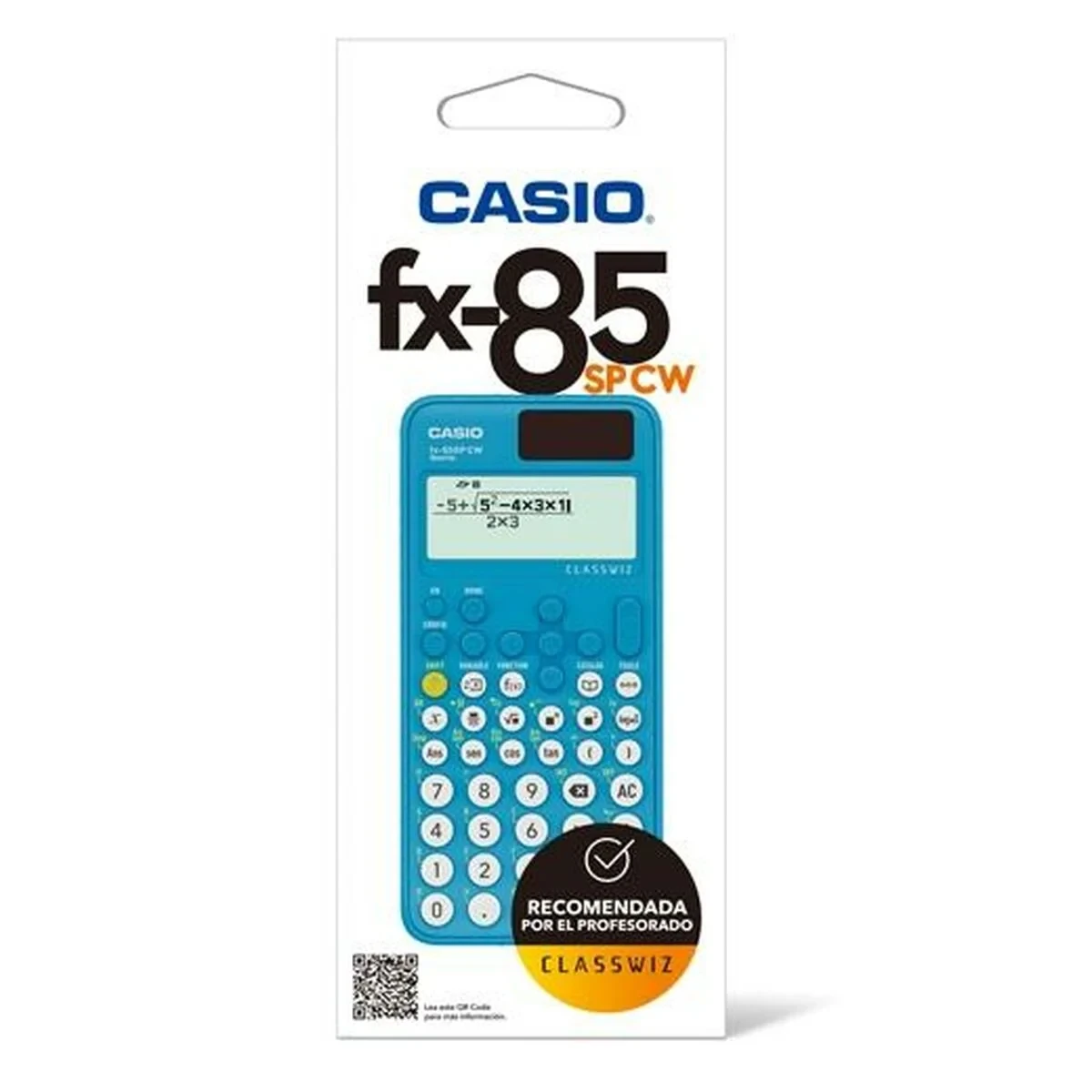Calculadora Científica Casio FX-85SPCW Azul (10 Unidades)