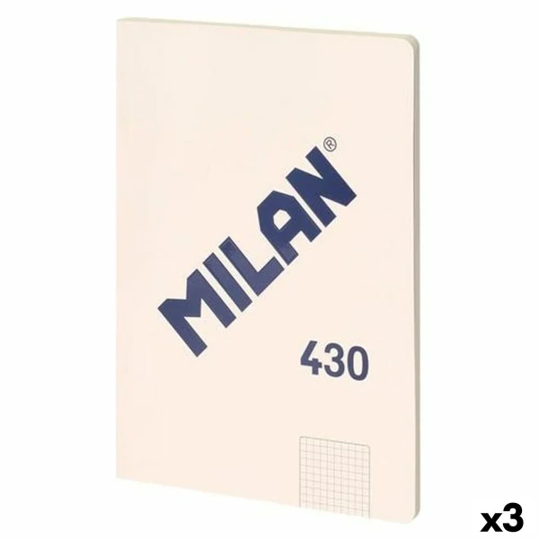 Libreta Milan SERIE 1918 Beige A4 48 Hojas (3 Unidades)