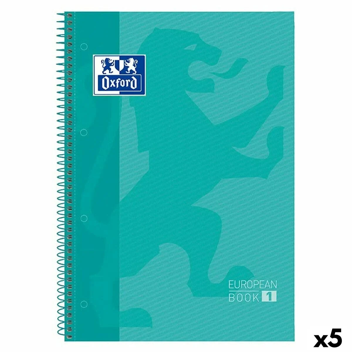 Cuaderno Oxford Classic A4 80 Hojas (5 Unidades)