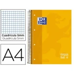 Cuaderno Oxford Classic Amarillo A4 80 Hojas (5 Unidades)