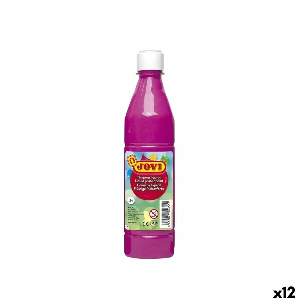 Témpera Jovi Magenta 500 ml (12 Unidades)