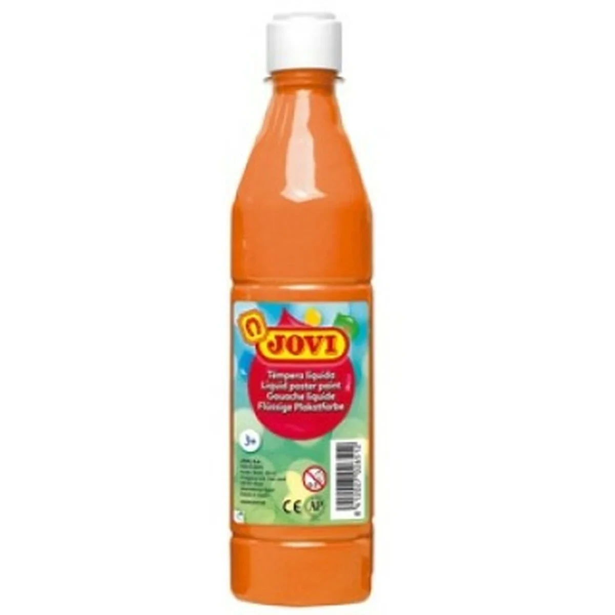 Témpera Jovi Naranja 500 ml (12 Unidades)