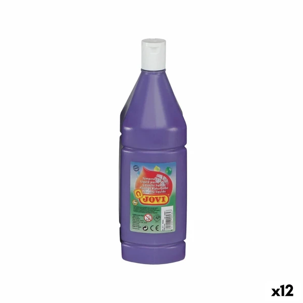 Témpera Jovi Violeta 500 ml (12 Unidades)