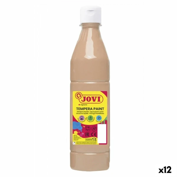 Témpera Jovi Carne 500 ml (12 Unidades)