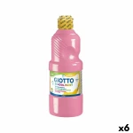 Témpera Giotto Rosa 500 ml (6 Unidades)