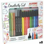 Set de Rotuladores Alpino CREATIVITY COLOR EXPERIENCE Multicolor 20 Piezas (8 Unidades)