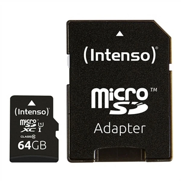 Tarjeta de Memoria Micro SD con Adaptador INTENSO 34234 UHS-I XC Premium