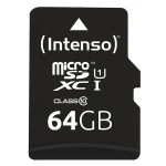 Tarjeta de Memoria Micro SD con Adaptador INTENSO 34234 UHS-I XC Premium