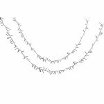 Tira de luces DKD Home Decor Amarillo Blanco LED (2 Unidades)