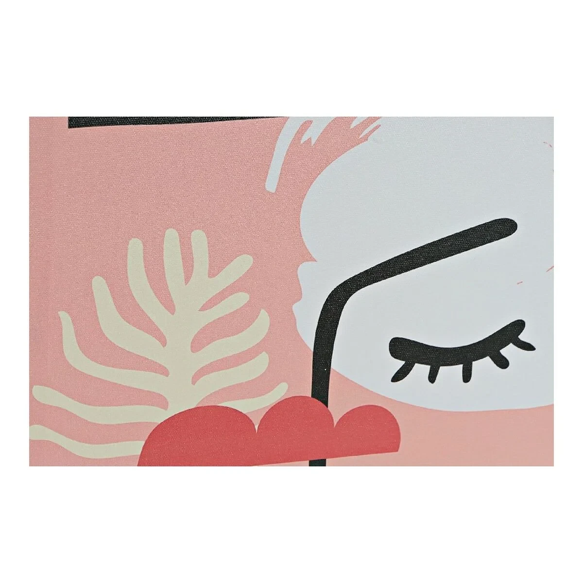 Cuadro DKD Home Decor Face Lienzo Abstracto (30 x 1,8 x 40 cm)