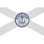 Cabecero de Cama DKD Home Decor Azul Blanco Madera 180 x 6 x 120 cm