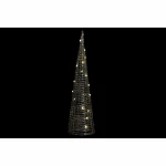 Adorno Navideño DKD Home Decor Ratán (2 pcs) (12 x 12 x 40 cm) (16 x 16 x 60 cm)