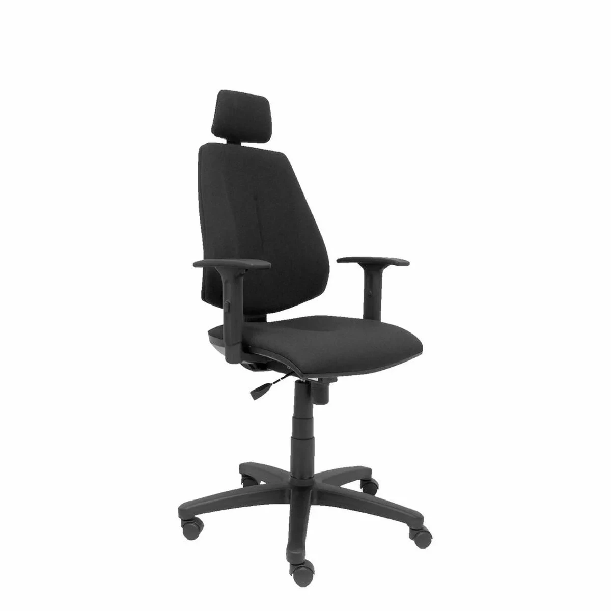 Silla de Oficina con Cabecero  Montalvos Piqueras y Crespo 942252 Negro