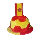 Gorro Balón de Fútbol con Bandera de España en Relieve Th3 Party