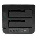 Grabadora Startech SDOCK2U33RE Negro