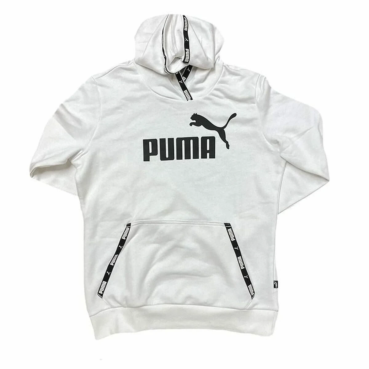 Sudadera con Capucha Mujer Puma Power Blanco