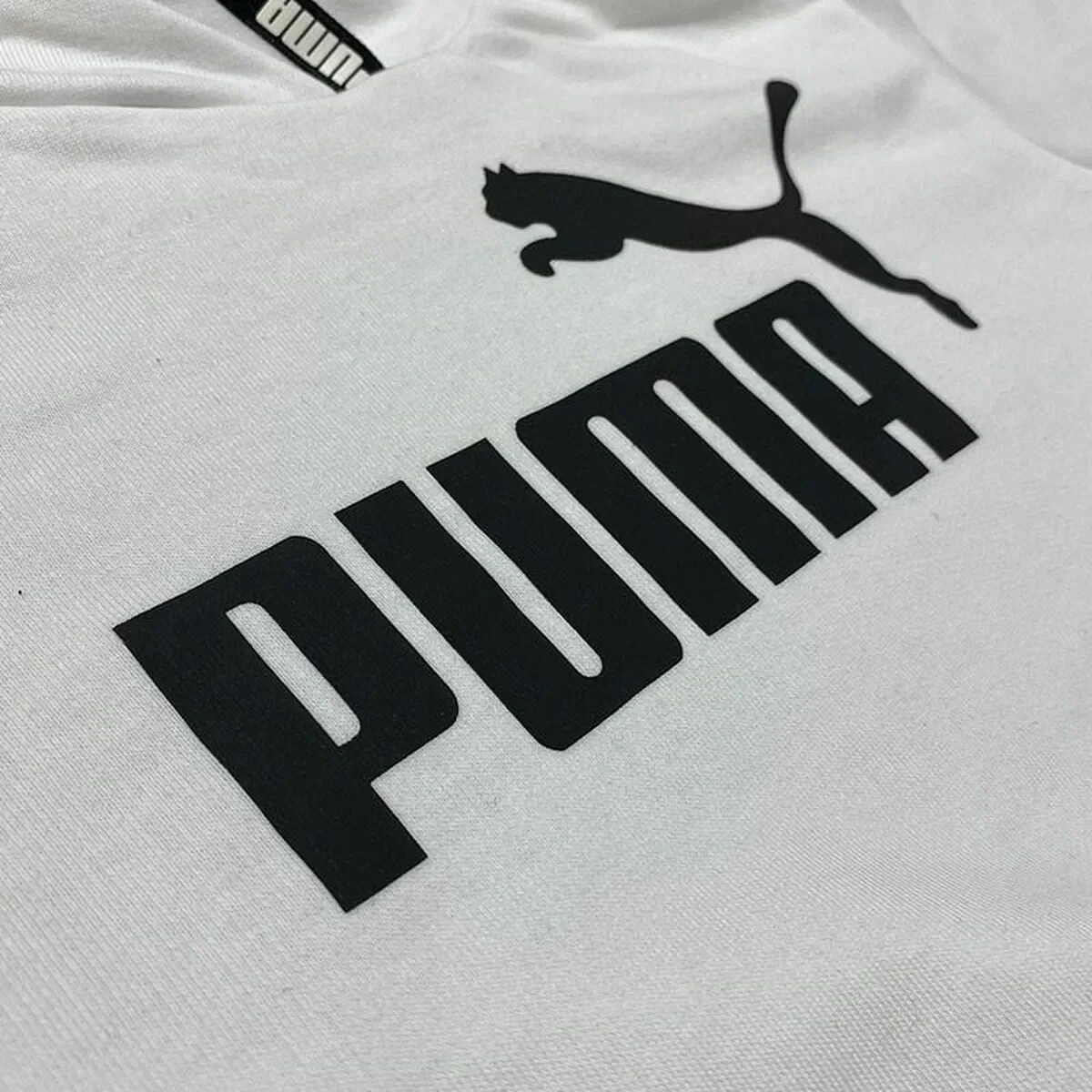 Sudadera con Capucha Mujer Puma Power Blanco