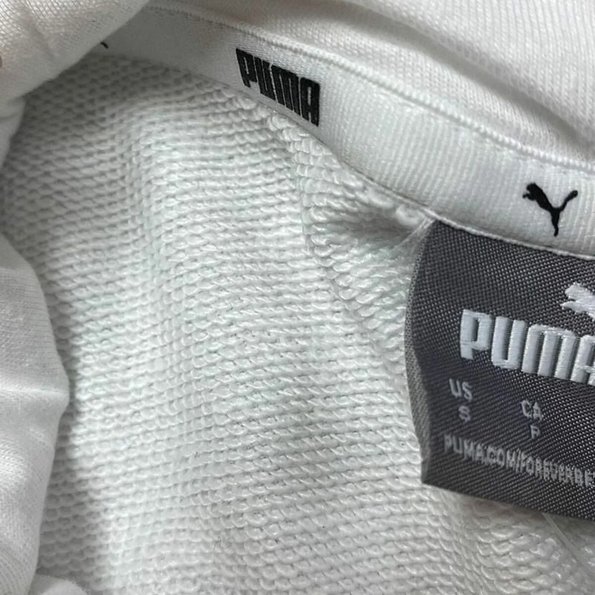 Sudadera con Capucha Mujer Puma Power Blanco