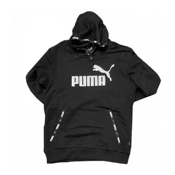 Sudadera con Capucha Mujer Puma Power Negro