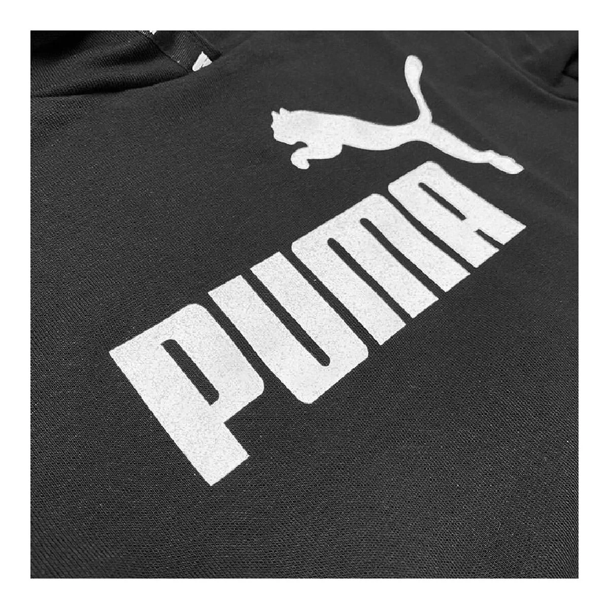 Sudadera con Capucha Mujer Puma Power Negro