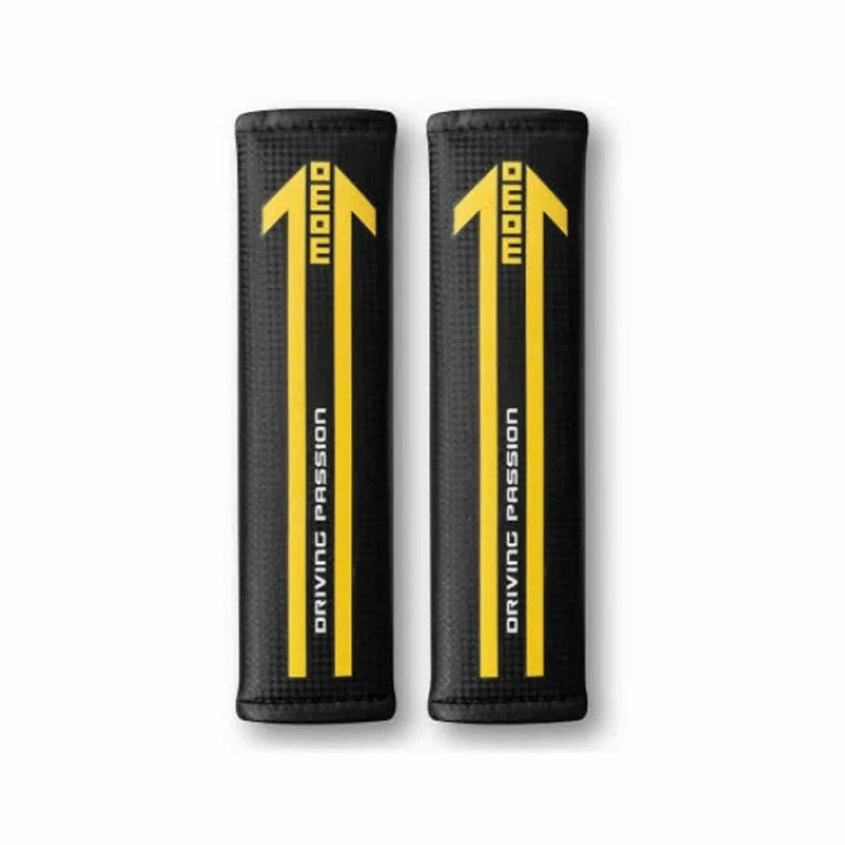 Almohadillas para Cinturón de Seguridad MOMO MOMLSHPE4CB Negro