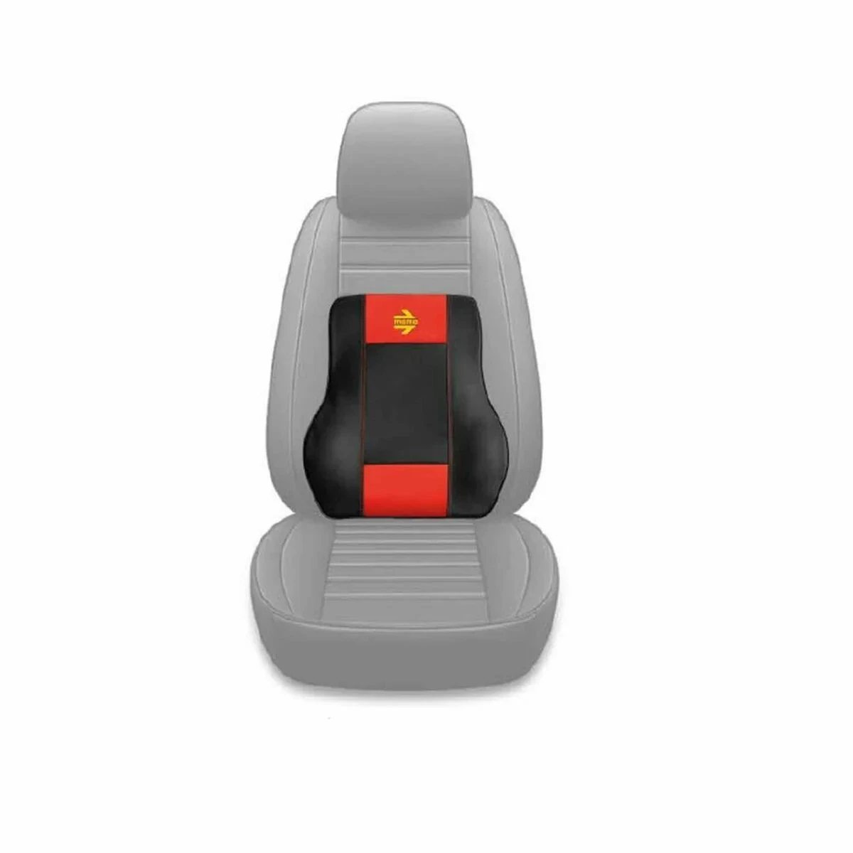 Cojín Lumbar para Asiento Racing MOMO LSERCB Negro Poliuretano