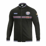 Sudadera sin Capucha Hombre Sparco MARTINI RACING Negro Talla XL