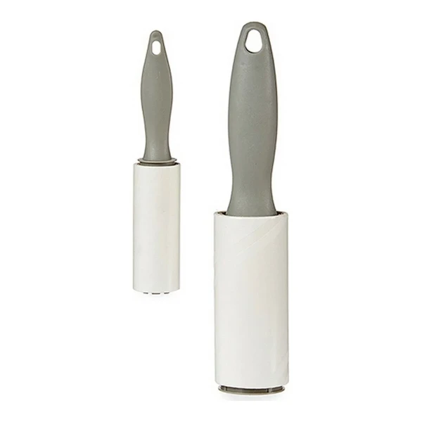 Rodillo Quitapelusas Negro Gris 11 x 5,5 x 29,5 cm