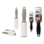 Rodillo Quitapelusas Negro Gris 11 x 5,5 x 29,5 cm