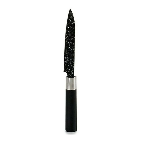Cuchillo de Cocina Kinvara Negro Acero Inoxidable Plástico Acero inoxidable/Madera 2,5 x 24 x 2,5 cm
