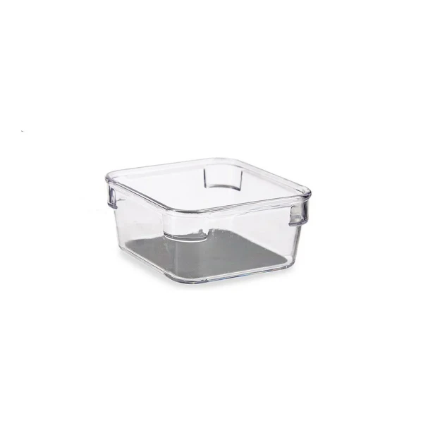 Organizador de Cajones Kinvara Gris Transparente Silicona Plástico TPR Plástico reciclado 9,3 x 4,5 x 9,3 cm