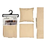 Funda de cojín Gift Decor Beige Crema 45 x 0,5 x 45 cm 60 x 0,5 x 60 cm