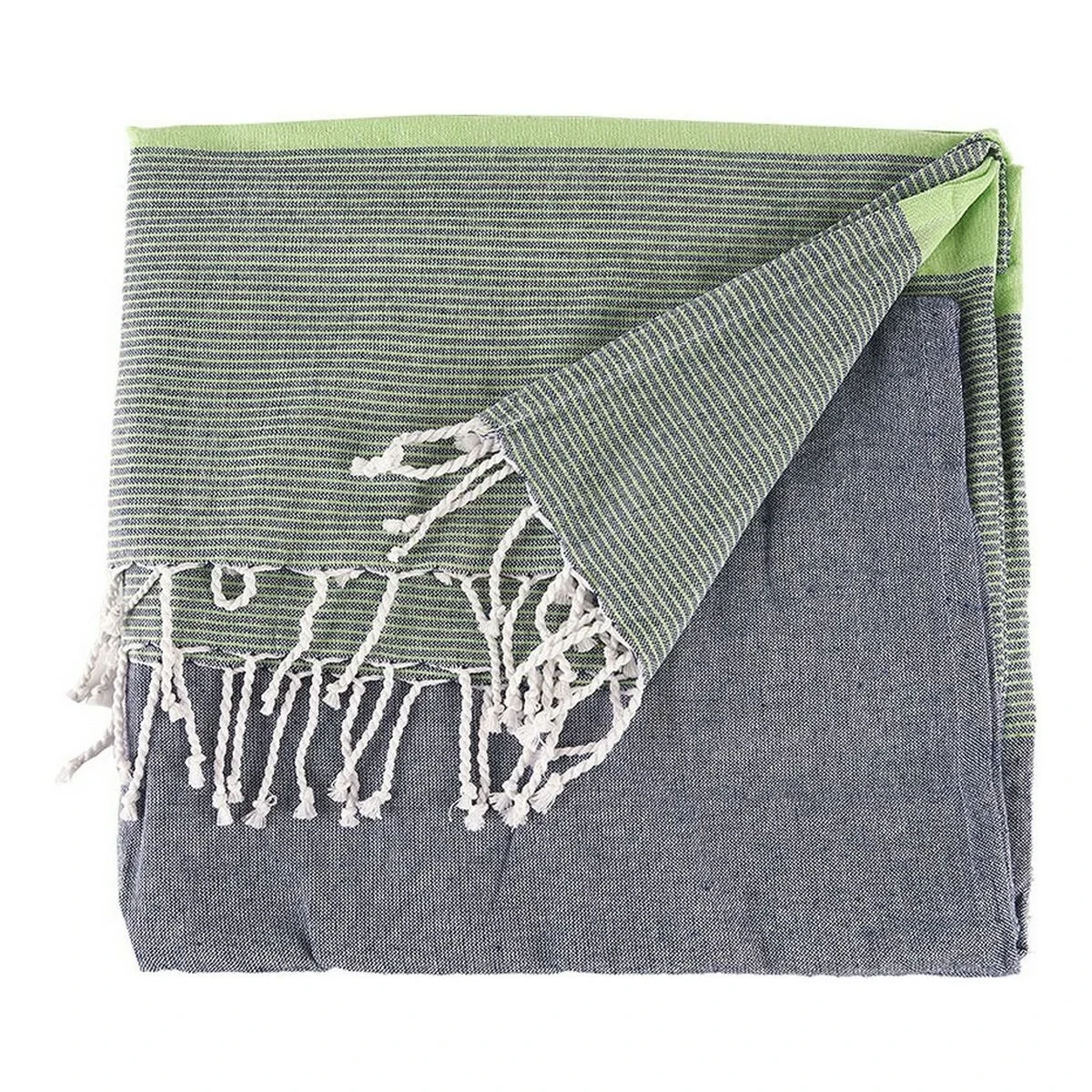 Foulard Multiusos Gift Decor Verde 40 x 9 x 8 cm Rayas