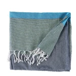 Foulard Multiusos Gift Decor Azul 40 x 9 x 8 cm Rayas