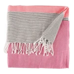 Foulard Multiusos Gift Decor Rosa 160 x 200 cm 40 x 9 x 8 cm Rayas