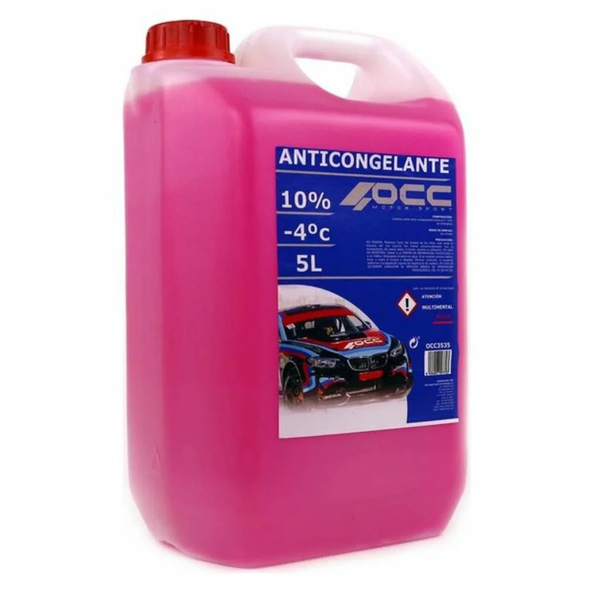 Anticongelante OCC Motorsport OCC3535 10% Rosa (5 L)