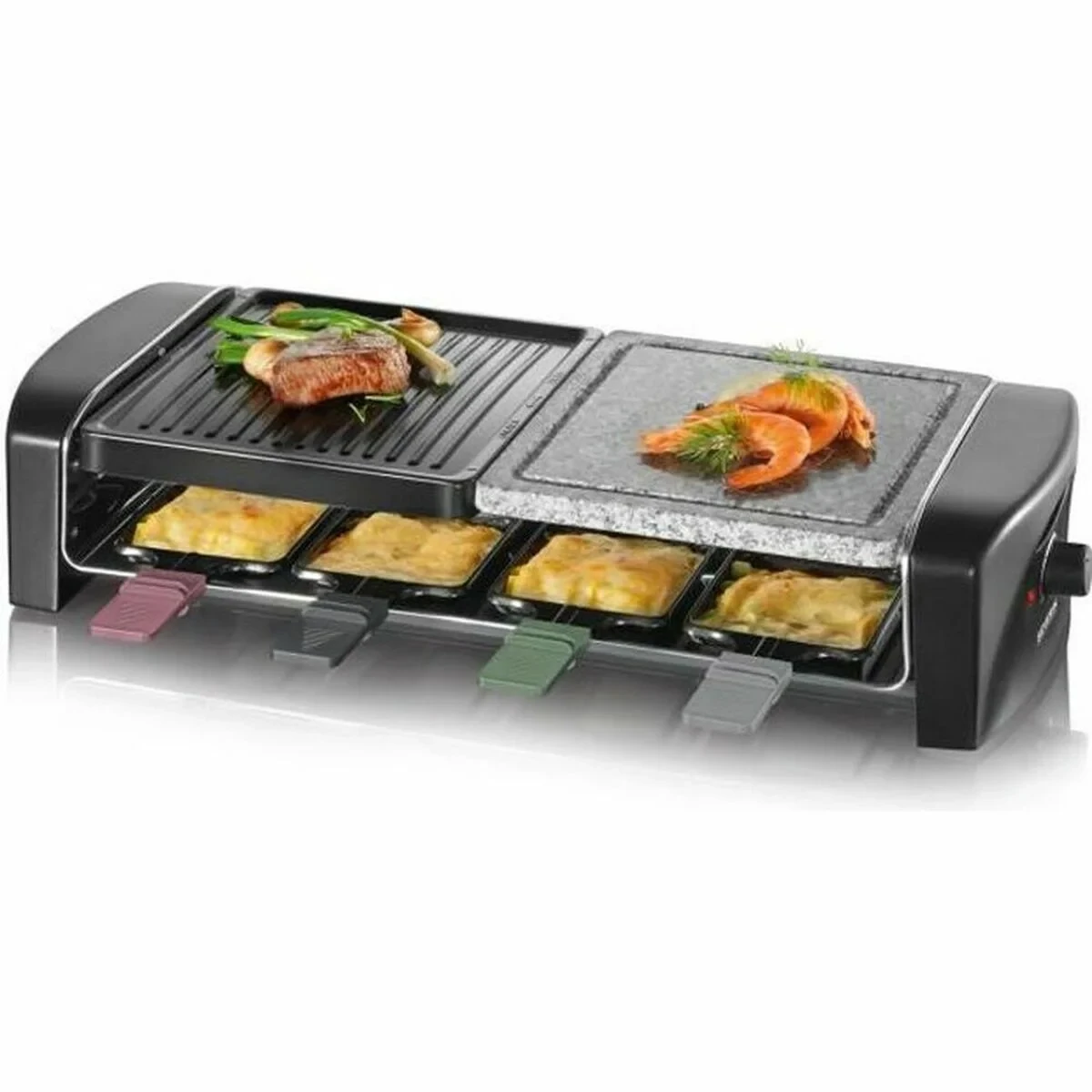 Raclette Severin RG 9645 Negro noir