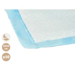 Empapador Mascow Azul Blanco Papel Polietileno 40 x 60 cm 19 x 28 x 6 cm 19 x 7 x 27,5 cm (10 Unidades)
