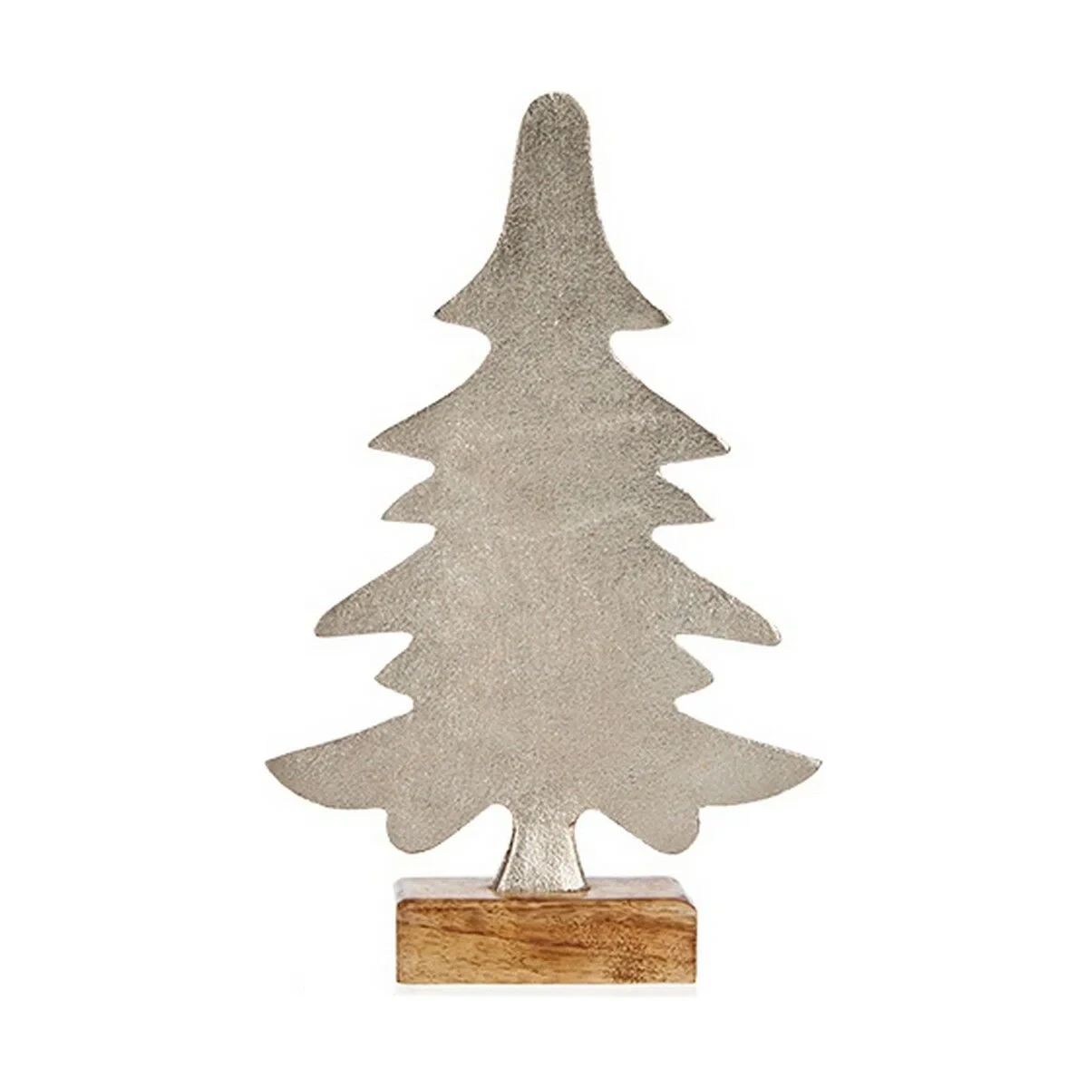 Árbol de Navidad Krist+ Plateado Plata Metal 6 x 25,5 x 16 cm