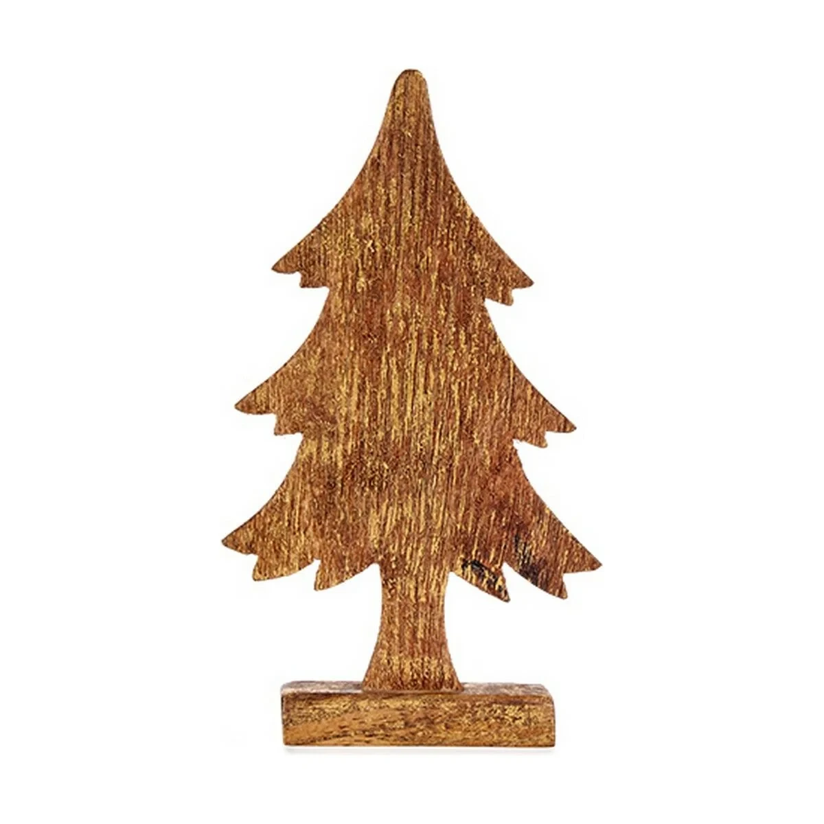 Árbol de Navidad Krist+ Dorado Madera 5 x 31 x 15,5 cm