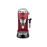 Cafetera de Émbolo DeLonghi 0132106169 Acero Inoxidable Rojo 1 L